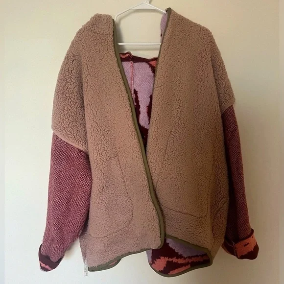 Free People Winter Chill Reversible Cardi - Picture 9 of 14